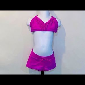 Girls 2 piece swimsuit